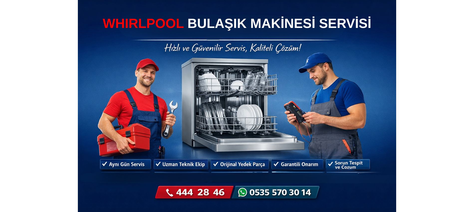 Whırlpool Bulaşık Makinesi Servisi